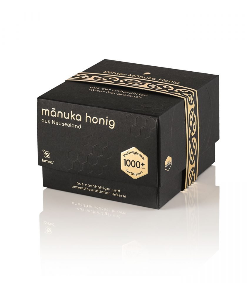 Larnac Manuka Honig 1000+ MGO Verpackung